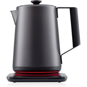 SAKI Luna 1.75L Electric Kettle - Plastic-Free & All Stainless Steel, Ultra-Fast 1500W Boil, Precise Temp Control & Live Display